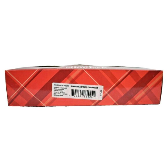 Hallmark Let it Snowmen 5 Piece Christmas Tree Ornament Set New Gary Head Artist - Picture 3 of 5